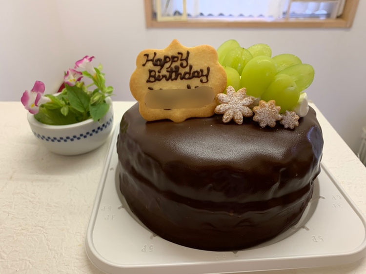 フルーツガナッシュチョコレートケーキ オーダーケーキの店カプリスイーツ 前橋市富士見町